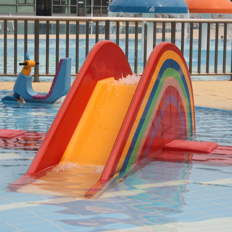 RD1020 Multicolor Outdoor Splash Park Splash Pad Park Untuk Hiburan Interaktif