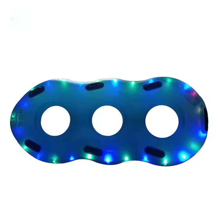 Desain Baru PVC Air Inflatable Slide Round Tube Raft Boat untuk Sistem Waterpark