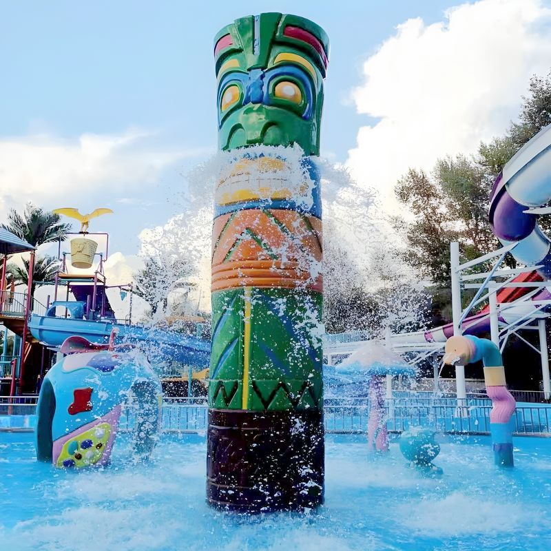 Safety Certified Wet Play Water Feature Playground for Outdoor Water Fun and Play