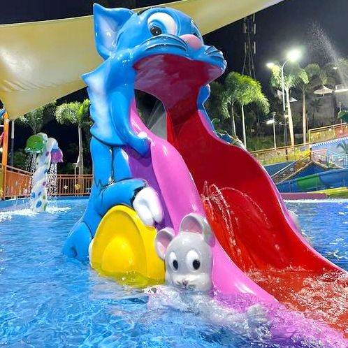 Easy Installation Water Play Fountain and Interactive Pool for All Ages Water Entertainment